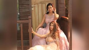 Shweta Tiwari with her daughter Palak Tiwari. Shweta Tiwari with her daughter Palak Tiwari.