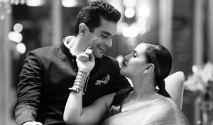 Angad Bedi and Neha Dhupia celebrated two years of togetherness on May 10. Angad Bedi and Neha Dhupia celebrated two years of togetherness on May 10.