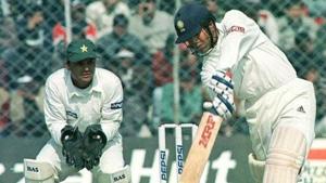 Sachin Tendulkar against Pakistan in 1999(Twitter) Sachin Tendulkar against Pakistan in 1999(Twitter)