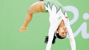 Representative Image. Indian gymnast Dipa Karmakar participates in the 2016 Rio Olympic Games.(REUTERS) Representative Image. Indian gymnast Dipa Karmakar participates in the 2016 Rio Olympic Games.(REUTERS)
