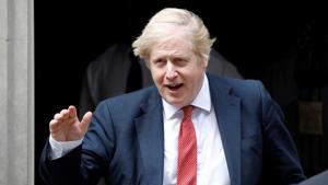 Britain's Prime Minister Boris Johnson leaves from 10 Downing Street in central London on May 11, 2020(AFP) Britain's Prime Minister Boris Johnson leaves from 10 Downing Street in central London on May 11, 2020(AFP)