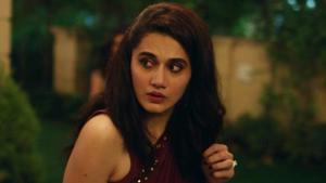 Taapsee Pannu in a still from Thappad. Taapsee Pannu in a still from Thappad.