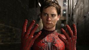 Tobey Maguire played Spider-Man in three films. Tobey Maguire played Spider-Man in three films.