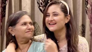 Rashami Desai with her mother Rasila Desai. Rashami Desai with her mother Rasila Desai.