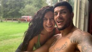 Krishna Shroff and Eban Hyams have been going strong for almost a year now. Krishna Shroff and Eban Hyams have been going strong for almost a year now.