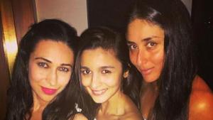 Manish Malhotra has shared an old picture which features Karisma Kapoor, Alia Bhatt and Kareena Kapoor in one frame. Manish Malhotra has shared an old picture which features Karisma Kapoor, Alia Bhatt and Kareena Kapoor in one frame.