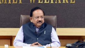Union Minister for Health & Family Welfare Dr Harsh Vardhan.(ANI) Union Minister for Health & Family Welfare Dr Harsh Vardhan.(ANI)