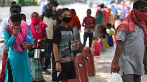 The FM also said that eight crore migrant workers who do not have either a central or state PDS card, will get 5 kilogram of grains per person and 1 kilogram of ‘chana’ for the next two months. (Photo by Raj K Raj/ Hindustan Times) The FM also said that eight crore migrant workers who do not have either a central or state PDS card, will get 5 kilogram of grains per person and 1 kilogram of ‘chana’ for the next two months. (Photo by Raj K Raj/ Hindustan Times)
