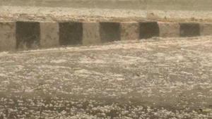 While showers and wind brought down the mercury by several notches, some areas in Delhi such as Kashmere Gate received heavy rain amid lightning and thunder. (ANI photo) While showers and wind brought down the mercury by several notches, some areas in Delhi such as Kashmere Gate received heavy rain amid lightning and thunder. (ANI photo)