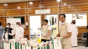 Indian healthcare professionals from Kerala arriving in Saudi Arabia. Photos from MEA Indian healthcare professionals from Kerala arriving in Saudi Arabia. Photos from MEA