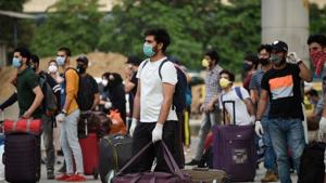 As per official rolls, a total of 499 students left for J&K from Haryana, of which 333 were from Gurugram. (Parveen Kumar/HT) As per official rolls, a total of 499 students left for J&K from Haryana, of which 333 were from Gurugram. (Parveen Kumar/HT)