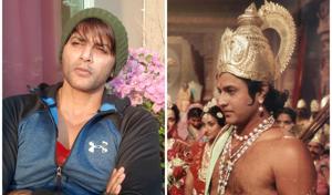 Karanvir Bohra poked fun at a war sequence in Ramayan. Karanvir Bohra poked fun at a war sequence in Ramayan.