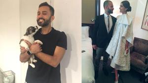 Sonam Kapoor has shared a few pictures of husband Anand Ahuja along with a note. Sonam Kapoor has shared a few pictures of husband Anand Ahuja along with a note.