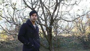 Varun Dhawan in a still from October. Varun Dhawan in a still from October.