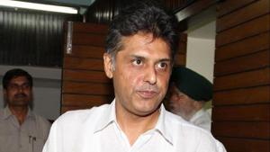 Senior Congress leader and former Union minister Manish Tewari.(HT File Photo) Senior Congress leader and former Union minister Manish Tewari.(HT File Photo)