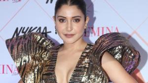 Anushka Sharma at the Red Carpet of Femina Beauty Awards in Mumbai.(IANS) Anushka Sharma at the Red Carpet of Femina Beauty Awards in Mumbai.(IANS)