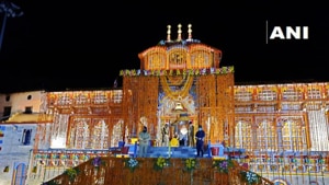 One of the most visited pilgrimage centres of India, Badrinath is one of the Char Dhams or the four main pilgrimage centres of the Hindus located in Garhwal hills.(ANI / Twitter) One of the most visited pilgrimage centres of India, Badrinath is one of the Char Dhams or the four main pilgrimage centres of the Hindus located in Garhwal hills.(ANI / Twitter)