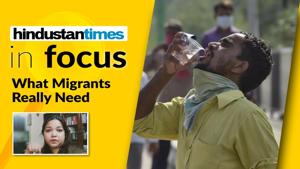 <p>Migrant labourers in the country continue to walk back to their native villages. This&nbsp;despite the government arranging special Shramik trains for transporting stranded migrant labourers. So are why migrant labourers still on the road desperately trying to reach their native villages? Who is to blame for the plight of the migrant labourers? Watch Congress' Gourav Vallabh & BJP's Charu Pragya discuss the issue with Hindustan Times' Chetan Chauhan & Aditi Prasad.</p>