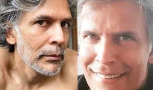 Milind Soman wants to ask fans if he should opt for a bearded look. Milind Soman wants to ask fans if he should opt for a bearded look.