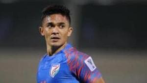 File image of Sunil Chhetri.(Getty Images) File image of Sunil Chhetri.(Getty Images)