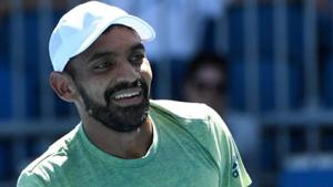 File image of Divij Sharan.(Getty Images) File image of Divij Sharan.(Getty Images)