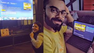 Virat Kohli has finished watching at Anushka Sharma’s Paatal Lok. Virat Kohli has finished watching at Anushka Sharma’s Paatal Lok.