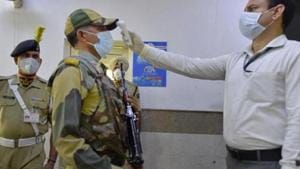 On the other 163 Covid-19 positive patients at the hospital, Surjeet Singh Deswal, director general of ITBP said that they were all asymptomatic(PTI file photo. Representative image) On the other 163 Covid-19 positive patients at the hospital, Surjeet Singh Deswal, director general of ITBP said that they were all asymptomatic(PTI file photo. Representative image)