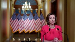 US House Speaker Nancy Pelosi can trigger the remote voting procedure for the first time in Congress’ history if she deems it necessary.(REUTERS) US House Speaker Nancy Pelosi can trigger the remote voting procedure for the first time in Congress’ history if she deems it necessary.(REUTERS)