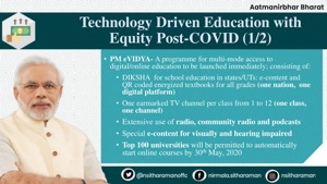 PM eVidya programe(Twitter) PM eVidya programe(Twitter)
