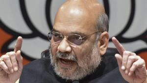 In a series of tweets, Amit Shah said the announcements will “a game changer”.(PTI) In a series of tweets, Amit Shah said the announcements will “a game changer”.(PTI)