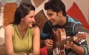 Shruti Seth and Karanvir Bohra in a still from Shararat. Shruti Seth and Karanvir Bohra in a still from Shararat.