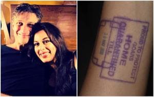 Pooja Bedi and her fiancé Maneck Contractor recently drove to their Goa home. Pooja Bedi and her fiancé Maneck Contractor recently drove to their Goa home.