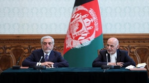 Discussions over the final sticking points including the allocation of some key posts had been underway throughout the day, three sources said.(Reuters) Discussions over the final sticking points including the allocation of some key posts had been underway throughout the day, three sources said.(Reuters)