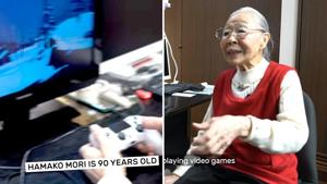 The image shows gamer grandma Hamako Mori.(YouTube/Guinness World Records) The image shows gamer grandma Hamako Mori.(YouTube/Guinness World Records)