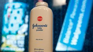 A bottle of Johnson and Johnson Baby Powder is seen in a photo illustration taken in New York, February 24, 2016. The company has decided to stop sale of the talc-based powder in US and Canada.(Reuters File) A bottle of Johnson and Johnson Baby Powder is seen in a photo illustration taken in New York, February 24, 2016. The company has decided to stop sale of the talc-based powder in US and Canada.(Reuters File)