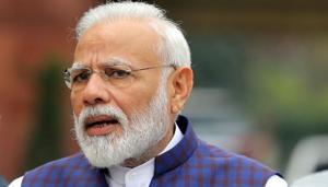 Prime Minister Narendra Modi tweeted about his interaction with the one croreth beneficiary of Ayushman Bharat scheme on Wednesday, May 20, 2020.(Reuters File) Prime Minister Narendra Modi tweeted about his interaction with the one croreth beneficiary of Ayushman Bharat scheme on Wednesday, May 20, 2020.(Reuters File)
