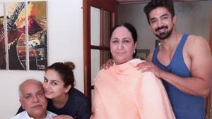 Actor Saqib Saleem and sister Huma Qureshi are in Mumbai but their parents are in Delhi Actor Saqib Saleem and sister Huma Qureshi are in Mumbai but their parents are in Delhi