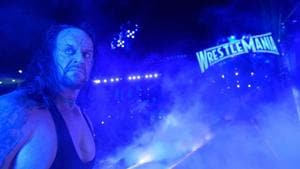 The Undertaker was done after Wrestlemania 33 but returned the following year to seek “redemption”.(WWE.com) The Undertaker was done after Wrestlemania 33 but returned the following year to seek “redemption”.(WWE.com)