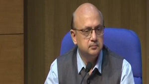 Air India CMD speaking at a press conference in New Delhi on May 21, 2020.(ANI) Air India CMD speaking at a press conference in New Delhi on May 21, 2020.(ANI)