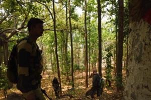 The encounter started at 12.45am near Mankapal village, when a team of District Reserve Guard (DRG) personnel was out for their routine anti-Naxal patrolling operation.(HT file photo/ Arabinda Mahapatra) The encounter started at 12.45am near Mankapal village, when a team of District Reserve Guard (DRG) personnel was out for their routine anti-Naxal patrolling operation.(HT file photo/ Arabinda Mahapatra)