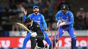 File image of KL Rahul behind stumps.(File) File image of KL Rahul behind stumps.(File)