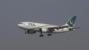 A Pakistan International Airlines (PIA) passenger crashed near Karachi airport on Friday.(REUTERS) A Pakistan International Airlines (PIA) passenger crashed near Karachi airport on Friday.(REUTERS)