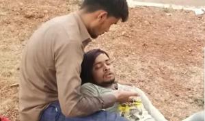 Yaqoob chose to stay with his friend, Amrit, rather than desert him Yaqoob chose to stay with his friend, Amrit, rather than desert him