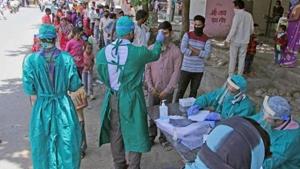 State health minister Vishwajit Rane said that the move was aimed at ensuring that there was no community transmission in the state. (Photo by by Ravindra Joshi / Hindustan Times) State health minister Vishwajit Rane said that the move was aimed at ensuring that there was no community transmission in the state. (Photo by by Ravindra Joshi / Hindustan Times)