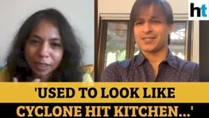 <p>Actor Vivek Oberoi revealed how he has been spending the lockdown induced by the Covid-19 pandemic. During an HT Spotlight webinar, the actor said that he has 'discovered' the kitchen and found cooking for family to be a 'therapeutic' experience. He also said that he accidentally stumbled upon what he calls 'bird meditation'. He also called the lockdown an opportunity to take a break from the usual rushed schedules in life. Watch the full video to know more.</p> <p>Actor Vivek Oberoi revealed how he has been spending the lockdown induced by the Covid-19 pandemic. During an HT Spotlight webinar, the actor said that he has 'discovered' the kitchen and found cooking for family to be a 'therapeutic' experience. He also said that he accidentally stumbled upon what he calls 'bird meditation'. He also called the lockdown an opportunity to take a break from the usual rushed schedules in life. Watch the full video to know more.</p>