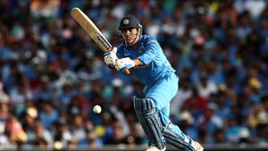 MS Dhoni bats during the World Cup 2019(Getty Images) MS Dhoni bats during the World Cup 2019(Getty Images)
