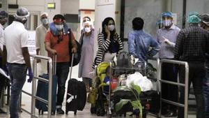Flying safe has taken on a new meaning in times of Covid-19(ANI) Flying safe has taken on a new meaning in times of Covid-19(ANI)