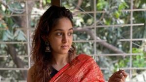 Aamir Khan’s daughter Ira draped a sari all by herself, as she dressed up for Eid. Aamir Khan’s daughter Ira draped a sari all by herself, as she dressed up for Eid.