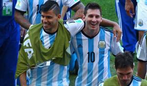 Sergio Aguero and Lionel Messi for Argentina(Getty Images) Sergio Aguero and Lionel Messi for Argentina(Getty Images)