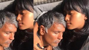 Ankita Konwar posted an adorable picture with actor husband Milind Soman on Eid. Ankita Konwar posted an adorable picture with actor husband Milind Soman on Eid.
